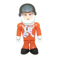 Character Building Micro-Figures - Series 1 - #2 ASTRONAUT (Orange)