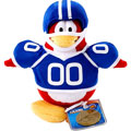 Disney's Club Penguin Plush Figure - Series 2 - FOOTBALL PLAYER