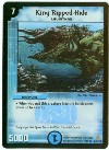 Duel Masters Card - 34/110 - KING RIPPED-HIDE (holo)