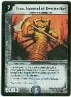 Duel Masters Card - 3/55 - TROX, GENERAL OF DESTRUCTION (holo)