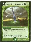 Duel Masters Card - 53/55 - SWORD OF BENEVOLENT LIFE (rare)