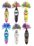 Kooky Klickers Collectible Pens - Krew 29 - (COMPLETE SET OF 6)