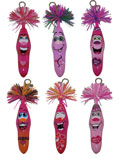 Kooky Klickers Collectible Pens - Krew 32 - Valentines - (COMPLETE SET OF 6)