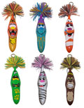 Kooky Klickers Collectible Pens - Krew 33 - (COMPLETE SET OF 6)