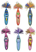 Kooky Klickers Collectible Pens - Krew 45 - (COMPLETE SET OF 6) - Diamond Exclusive