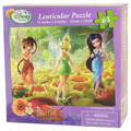 Disney Lenticular Puzzle - FAIRIES (Fawn, Tink & Silvermist) (63 Piece)