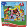 Disney Lenticular Puzzle - MICKEY MOUSE CLUBHOUSE (Pluto, Minnie, Mickey & Goofy) (24 Piece)