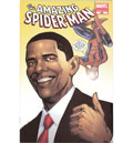 Marvel Comic Book - The Amazing Spider-Man #583 (w/ Barack Obama) 2nd Printing
