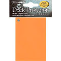 Trading Card Supplies - Ultra Pro DECK PROTECTORS - ORANGE (50 pack - Small Size)