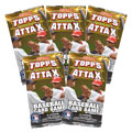 Topps Trading Cards - Topps Attax Baseball - 2010 Packs (5 Pack Lot)