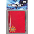 Trading Card Supplies - Dek-Prot DECK PROTECTORS - PEPPER RED (60 Pack)