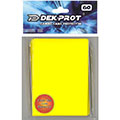 Trading Card Supplies - Dek-Prot DECK PROTECTORS - SUNFLOWER YELLOW (60 Pack)