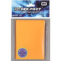 Trading Card Supplies - Dek-Prot DECK PROTECTORS - MANGO YELLOW (50 Pack - Small Size)