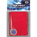 Trading Card Supplies - Dek-Prot DECK PROTECTORS - PEPPER RED (50 Pack - Small Size)