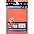 Trading Card Supplies - Player's Choice DECK PROTECTORS - ORANGE (60 pack - Small Size)
