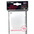 Trading Card Supplies - Ultra Pro DECK PROTECTORS - WHITE (60 pack - Small Size)