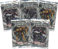 TRANSFORMERS - 3D Battle Card Game (2 player battle packs) (5 Pack Lot)