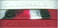 NFL WRISTBAND BRACELETS - ARIZONA CARDINALS ( 3 Pack )
