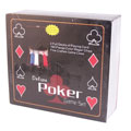 Poker Chip Set - 160 Chips & 2 Decks of Cards with Case