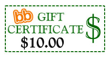 BBToyStore.com $10.00 Gift Certificate