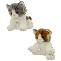 Adventure Planet Plush Heirloom Collection - FLOPPY STRIPED CATS (Set of 2)(12 inch)