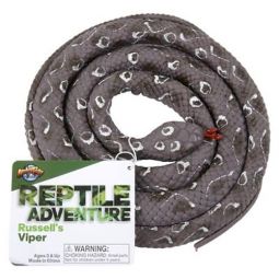 Rhode Island Novelty - Reptile Adventure Planet - RUBBER RUSSEL VIPER SNAKE (48 inch)