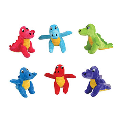 Generic Value Plush - DINOSAURS (6 Different Colors)(5.5 inch)