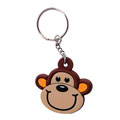 Novelty Toy - MONKEY HEAD (Package of 12 keychains - 1.5 inch )