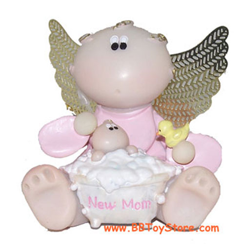 Russ Angel Cheeks Figurine - NEW MOM