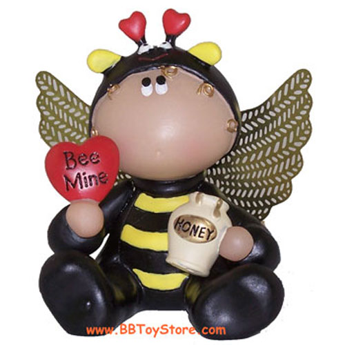 Russ Angel Cheeks Figurine - VALENTINE BEE