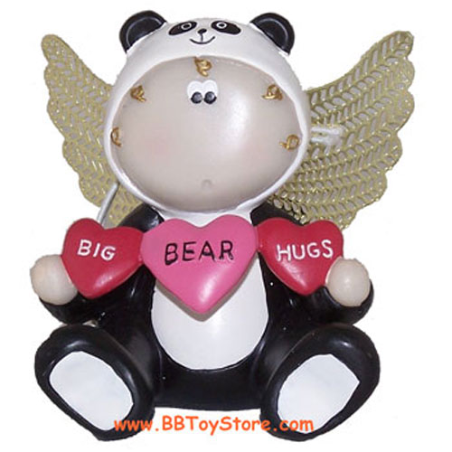 Russ Angel Cheeks Figurine - VALENTINE PANDA