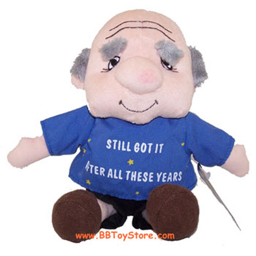 Russ Plush - Geezer Doll - MAN (Blue Shirt - Still Got It After All These Years)