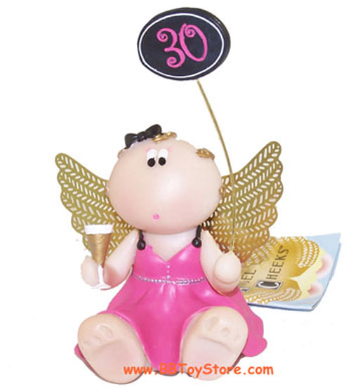 Russ Angel Cheeks Figurine - Over the Hill - 30