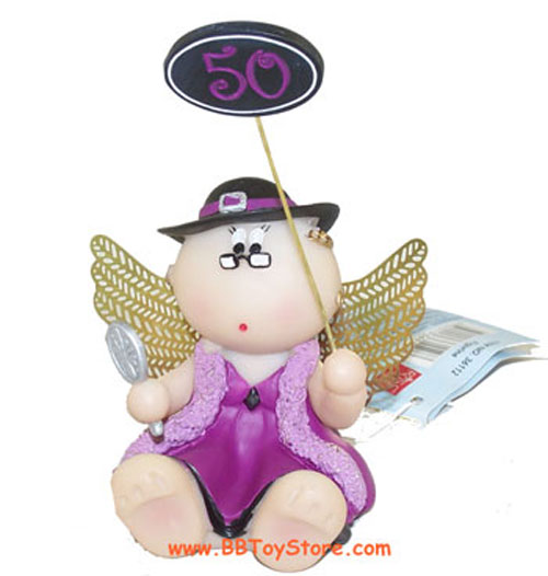 Russ Angel Cheeks Figurine - Over the Hill - 50