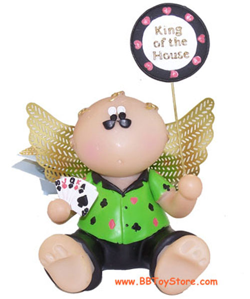 Russ Angel Cheeks Figurine - KING OF THE HOUSE