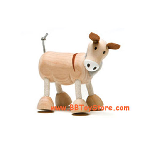 Anamalz - Posable Wooden Animals - DONKEY