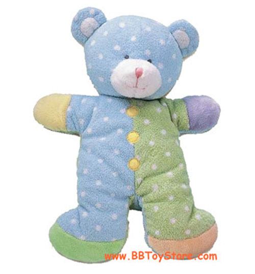 Russ Plush - Polkadot Bear (Blue) (12 inch)