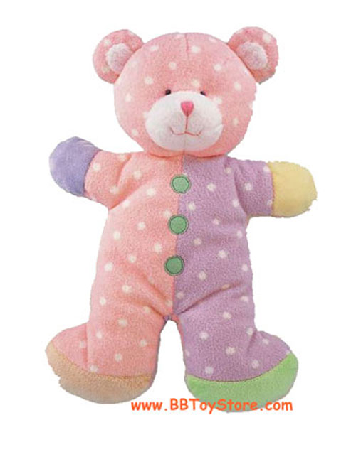 Russ Plush - Polkadot Bear (Pink) (12 inch)