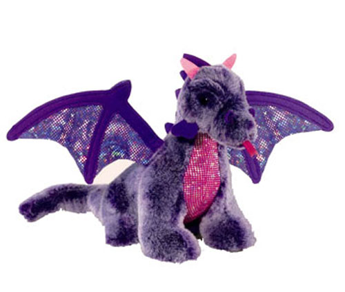 Russ Plush - PURPLE DRAGON (10 inch)