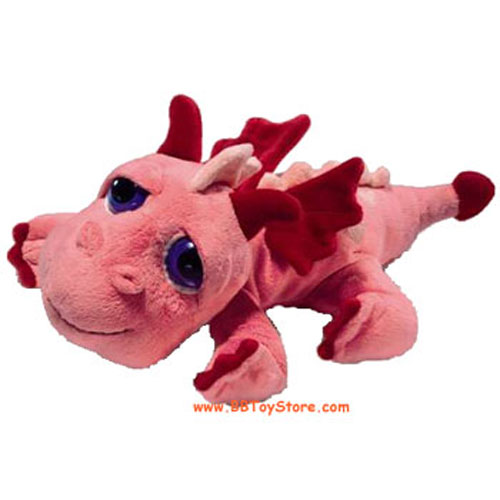 Russ Plush - Li'l Peepers - PINK DRAGON (13 inch)