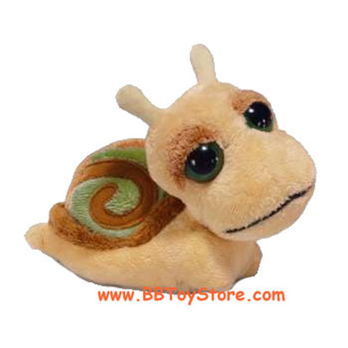 Russ Plush - Li'l Peepers - MINI SNAIL (Green - 4 inch)