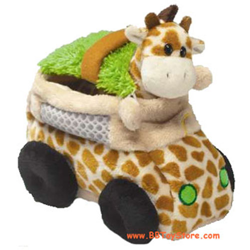 Russ Plush - Safari Friends Cars - GIRAFFE (6.5 inch)