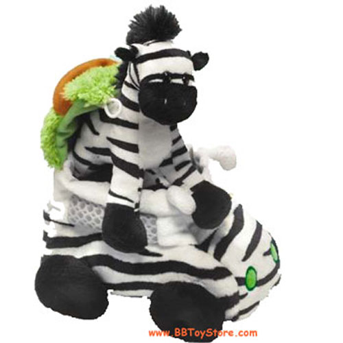 Russ Plush - Safari Friends Cars - ZEBRA (6.5 inch)
