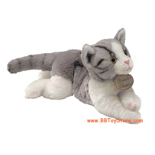 Russ Plush - Yomiko Classics - GREY TABBY CAT (11 inch)