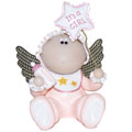Russ Angel Cheeks Figurine - IT'S A GIRL