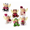 Russ Angel Cheeks Figurine - VALENTINE'S Series 1 - ( Complete Set of 6 )