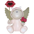 Russ Angel Cheeks Figurine - VALENTINE PIG