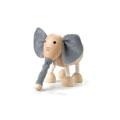 Anamalz - Posable Wooden Animals - ELEPHANT