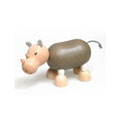Anamalz - Posable Wooden Animals - RHINO