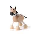 Anamalz - Posable Wooden Animals - ZEBRA